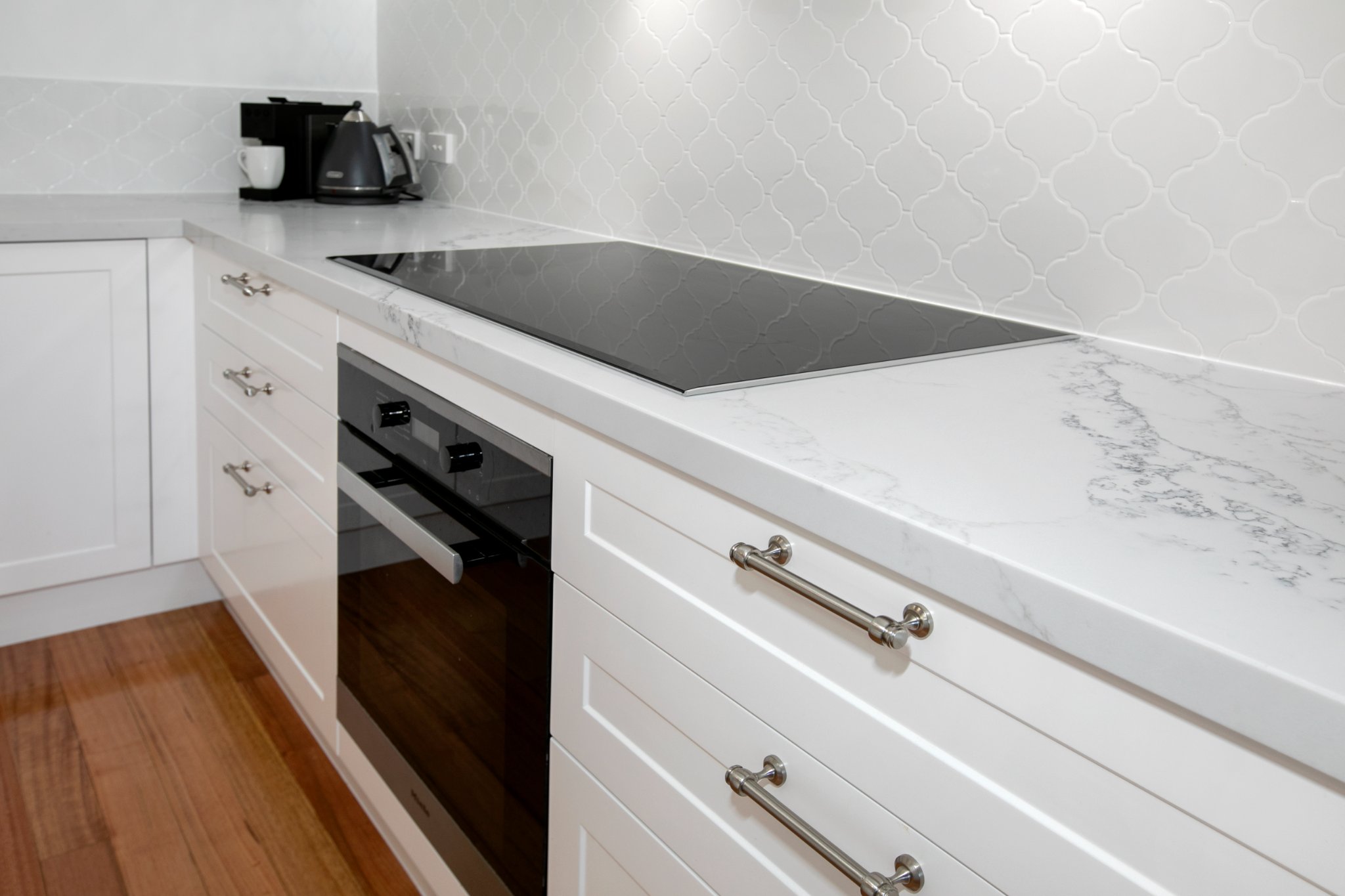 Kitchen drawers in kitchen renovation by Modern Kitchens Northside Brisbane
