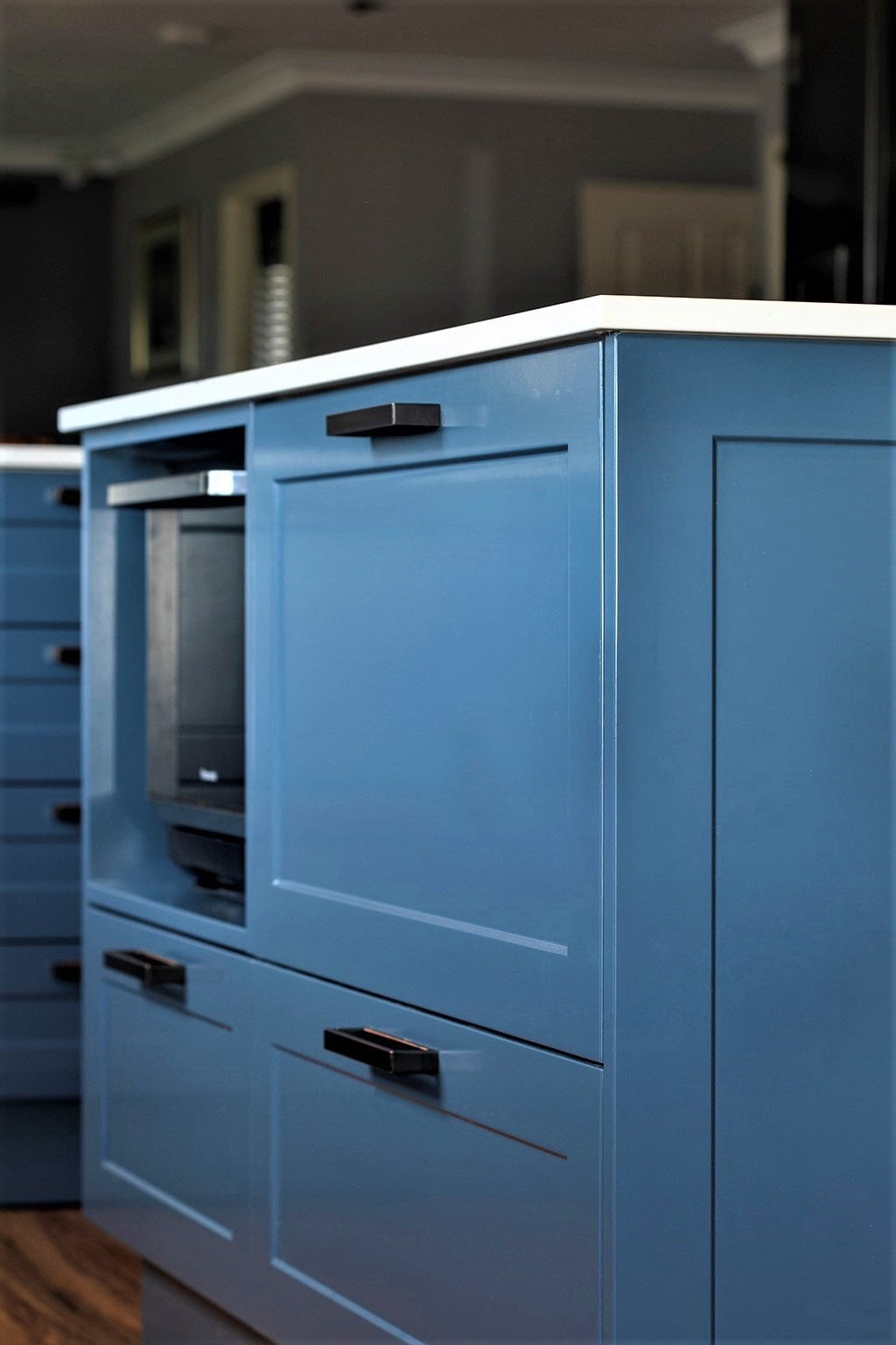 kitchen drawers instead of doors in kitchen renovation by Modern Kitchens Northside Brisbane