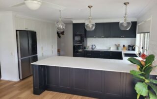 Modern Hamptons Kitchen Renovations with vj panels