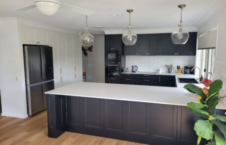 Modern Hamptons Kitchen Renovations with vj panels