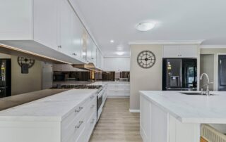 Hampton Kitchens Renovations Brisbane leads to butlers pantry