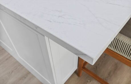 hamptons kitchen renovation Brisbane with breakfast bar