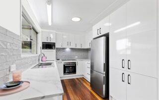 Ushape Galley kitchen in kitchen renovation Brisbane