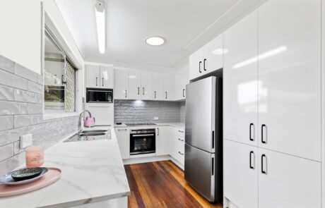 Ushape Galley kitchen in kitchen renovation Brisbane