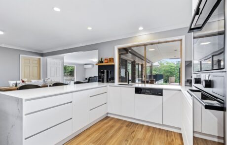 Contemporary Monochromatic Kitchen Renovation Bunya Brisbane QLD 5