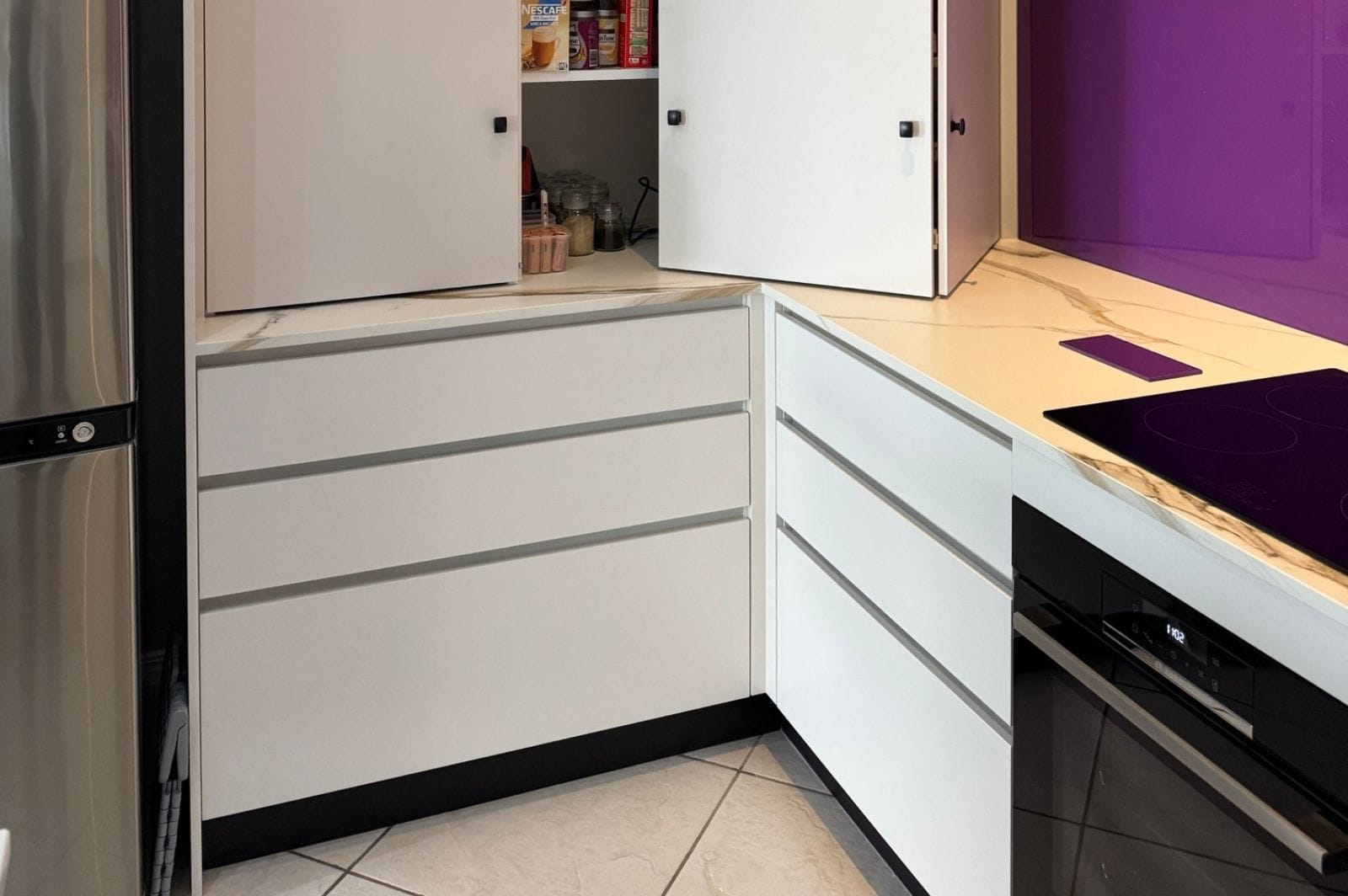 Cabinetry and benchtop Dreamy Clear Mountain Kitchen Renovation project