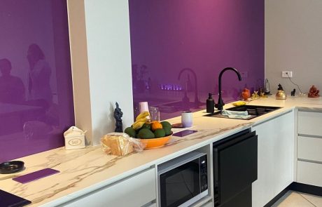 Feature Wall Dreamy Clear Mountain Kitchen Renovation