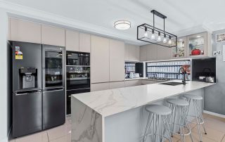 Full Kitchen Shot Elegance Meets Innovation project